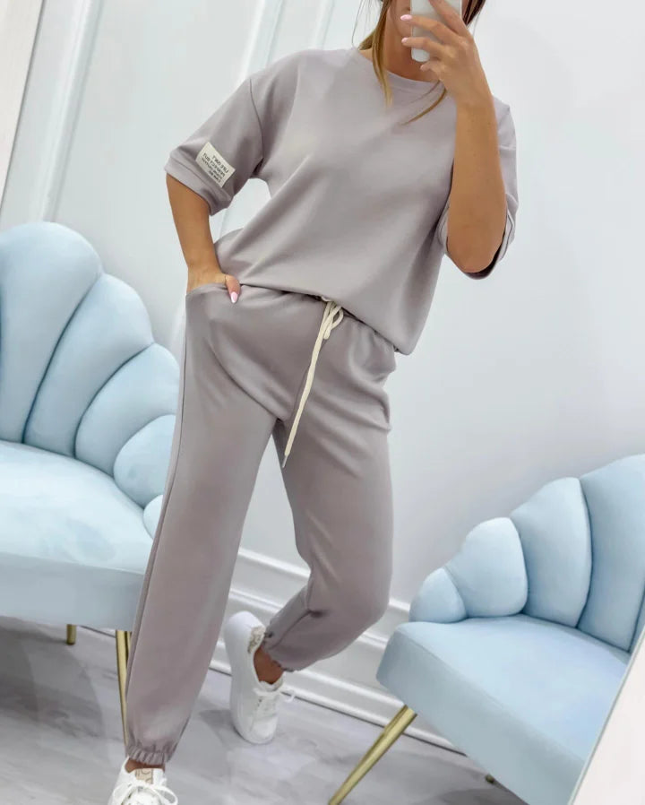 Piper | Relaxed Top and Ankle Trousers Set