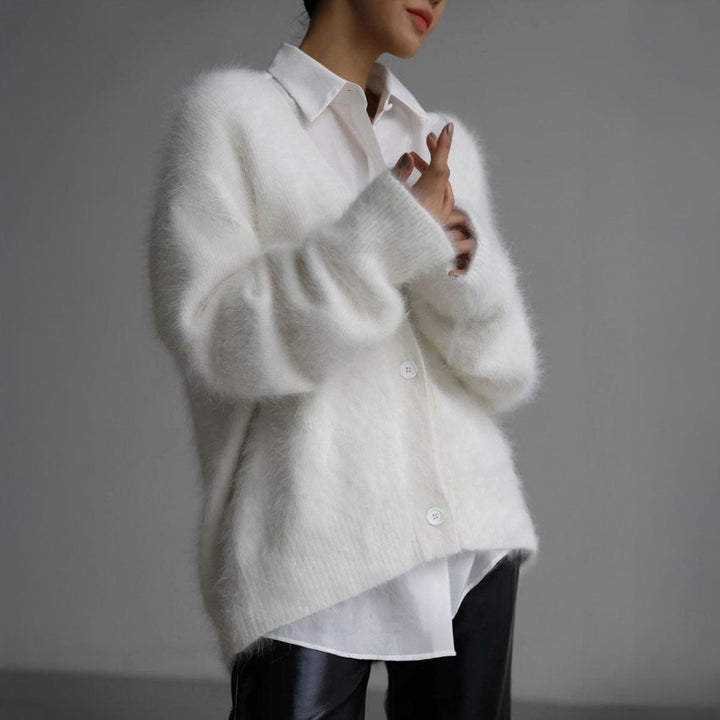 Chloe | Fuzzy Cardigan