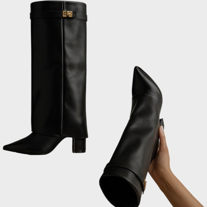 Lovelle |  High Shaft Leather Boots