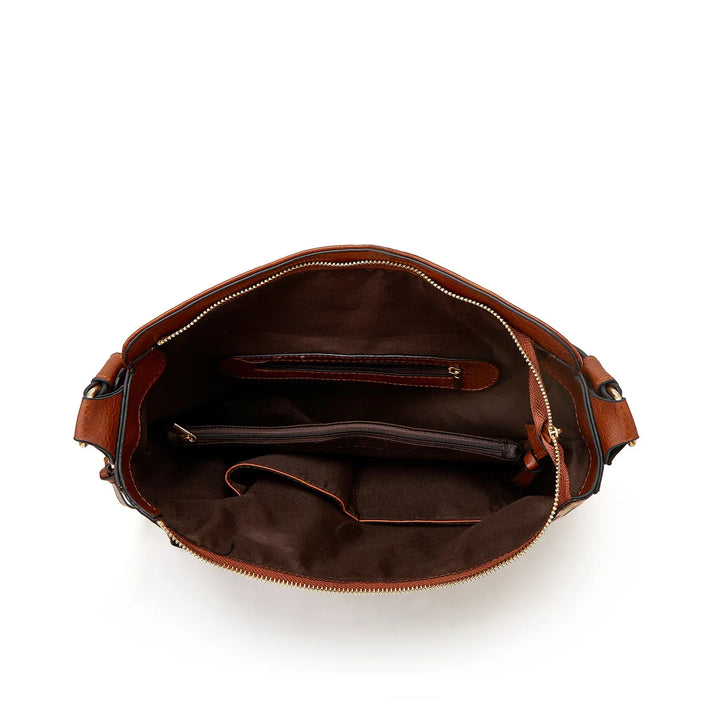 Yves | Untamed Leather Tote + Free Matching Wristlet