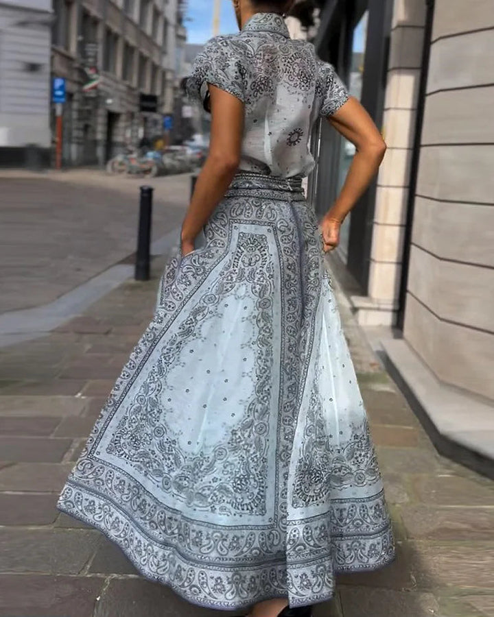 Adele | Boho Print Two-Piece Set