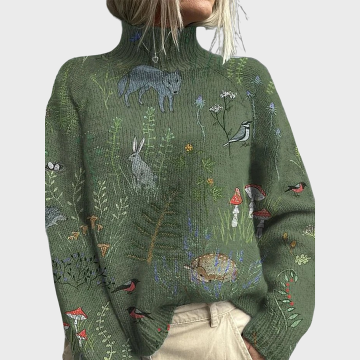 Arden | Forest-Inspired Knit Sweater