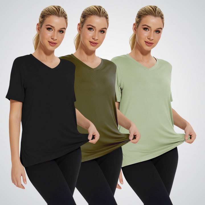 Solenne │ Casual Loose Fit Tee (Pack of 3)