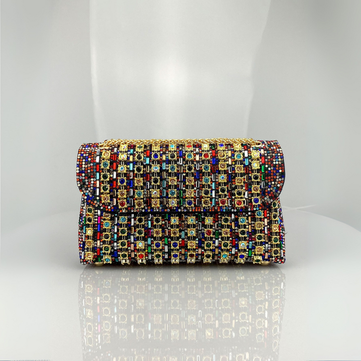 Lucianne │ Chic Chain Diamond Shoulder Bag