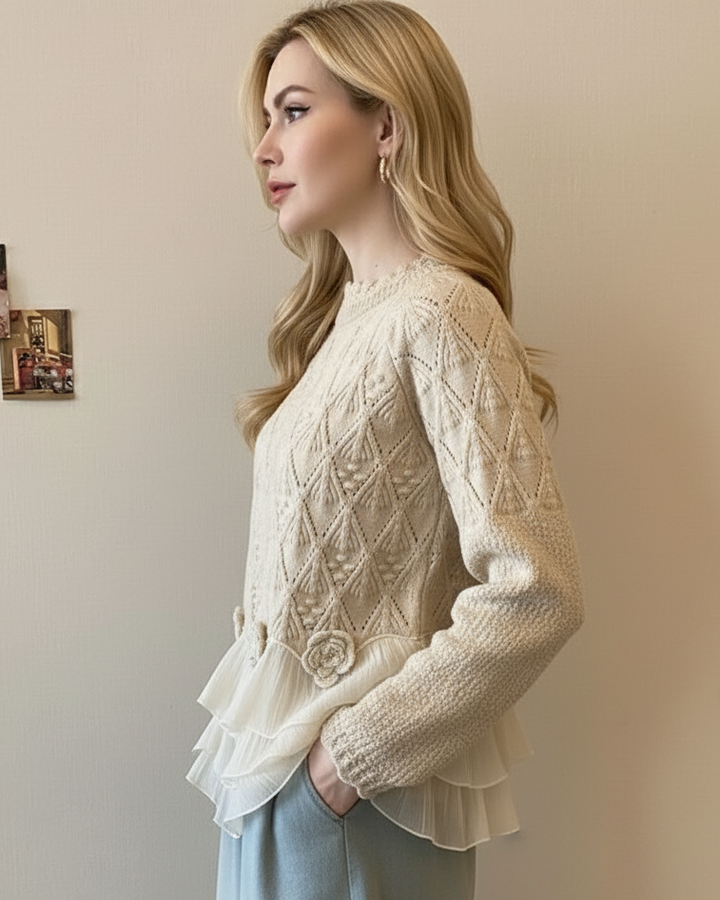 Tiana │ Ruffle Cardigan