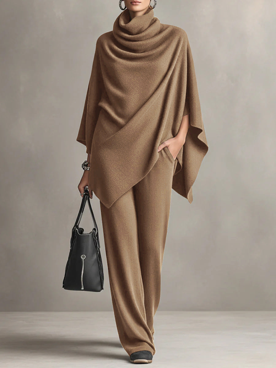 Sage | Elegant Drape Two-Piece Set