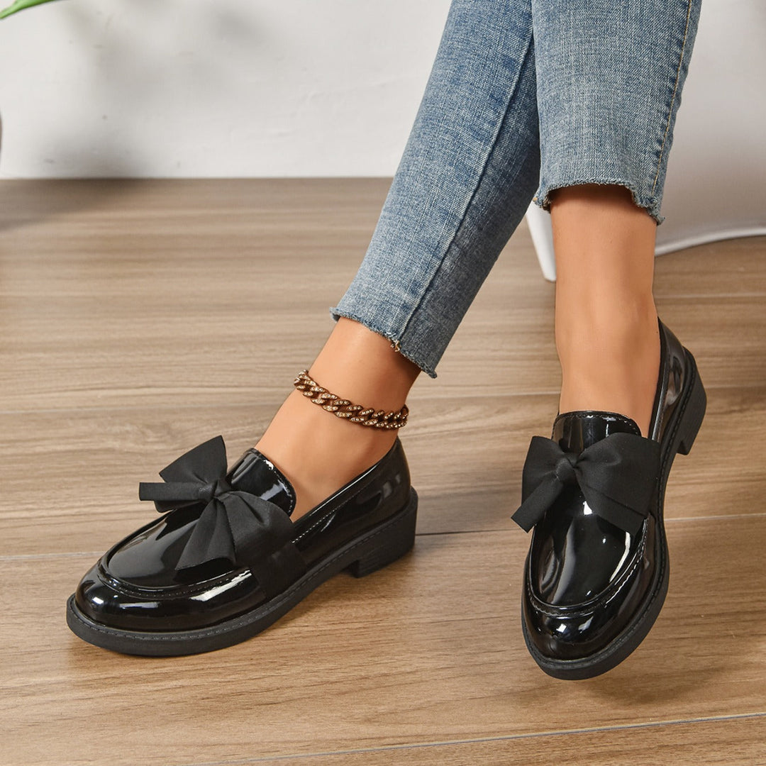 Maddy | Elegant Bow Loafers
