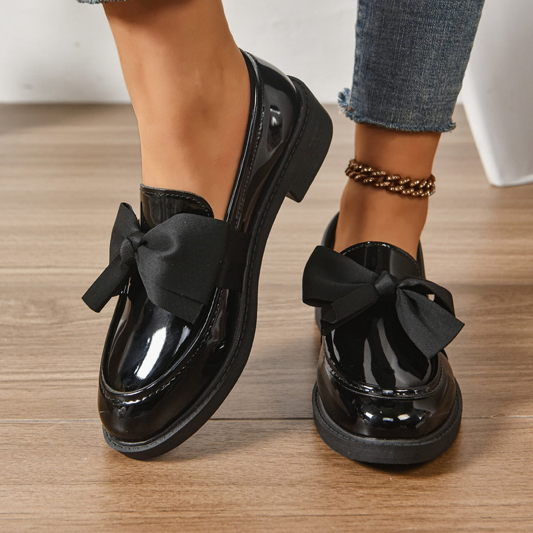Maddy | Elegant Bow Loafers