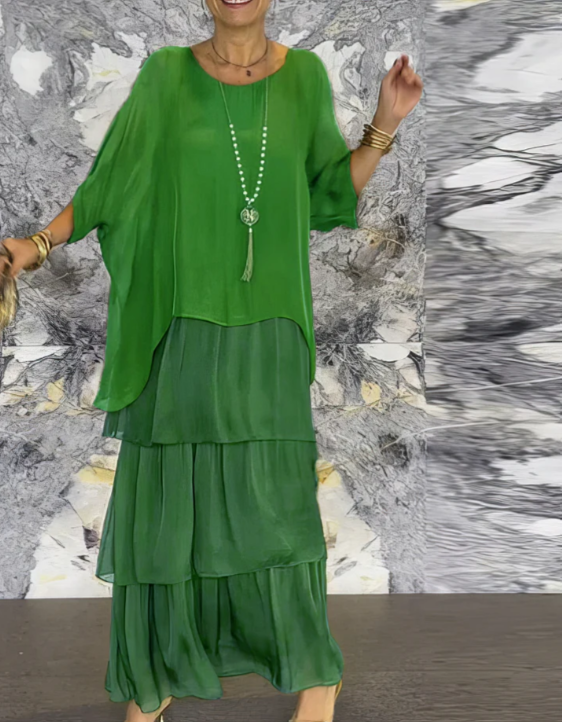 Catrina | Elegant Flowing Maxi Dress