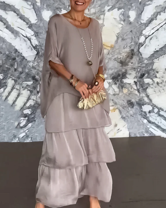 Catrina | Elegant Flowing Maxi Dress