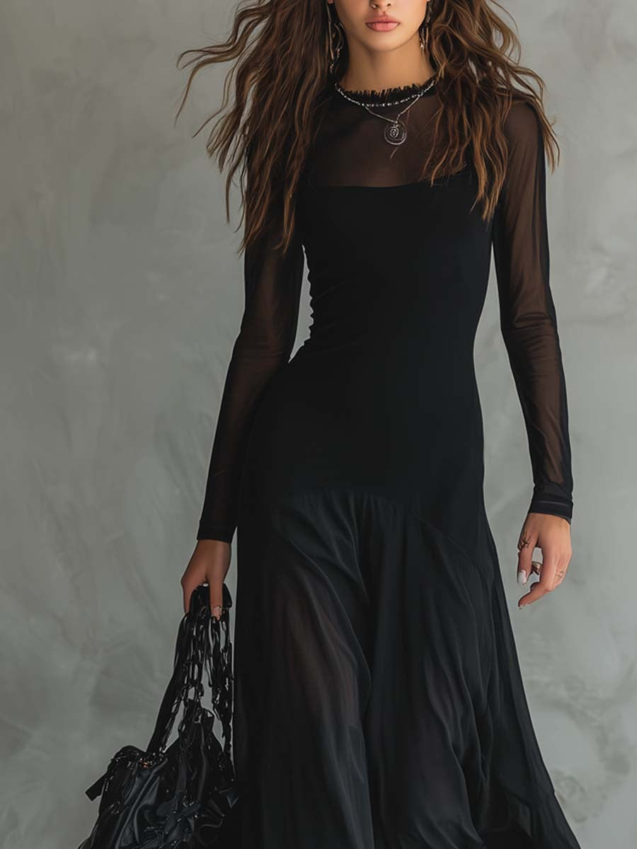 Zandra | Elegant Flowing Maxi Dress