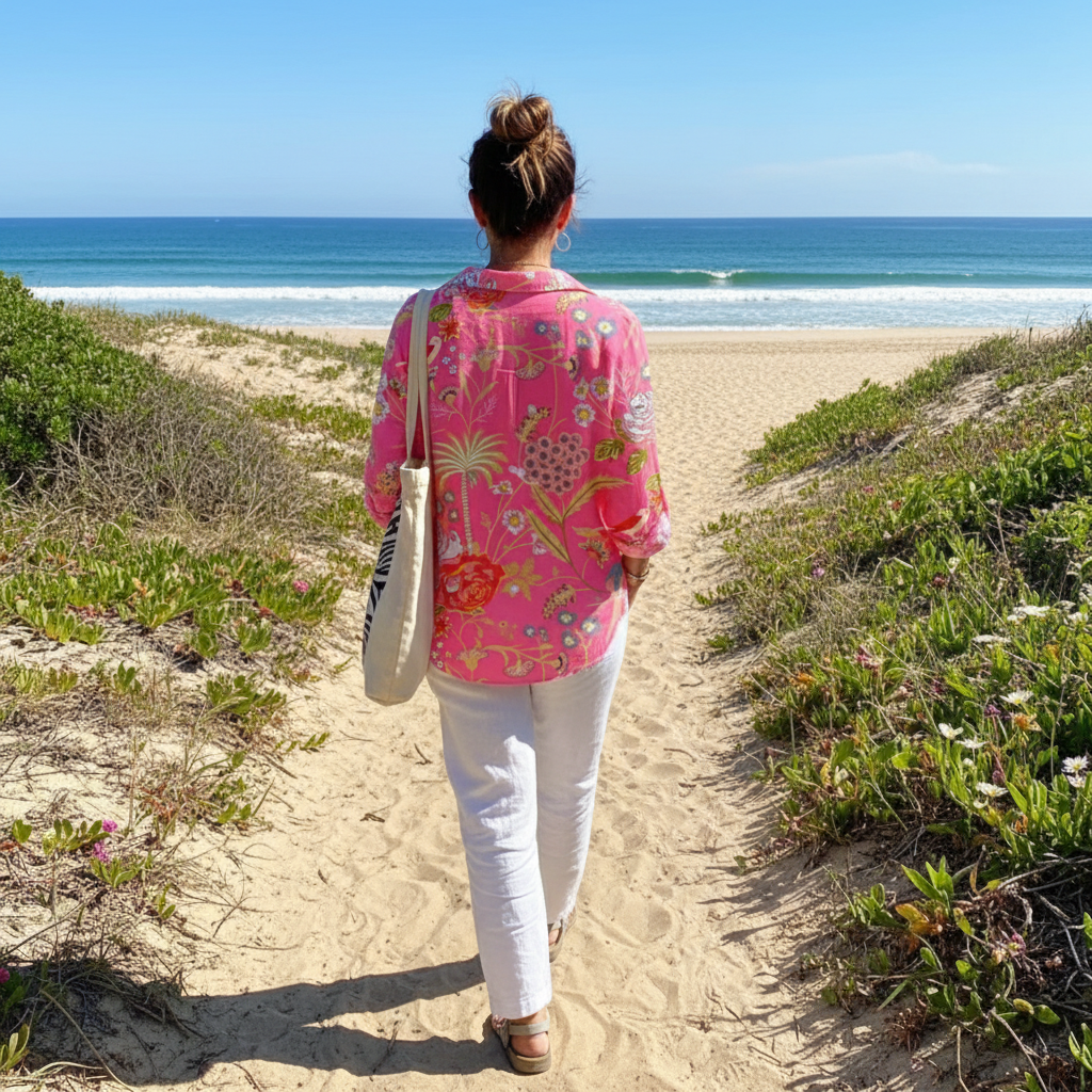 Floriana | Tropical Blossom Blouse