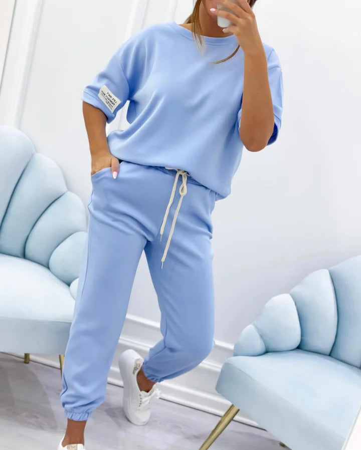 Piper | Relaxed Top and Ankle Trousers Set