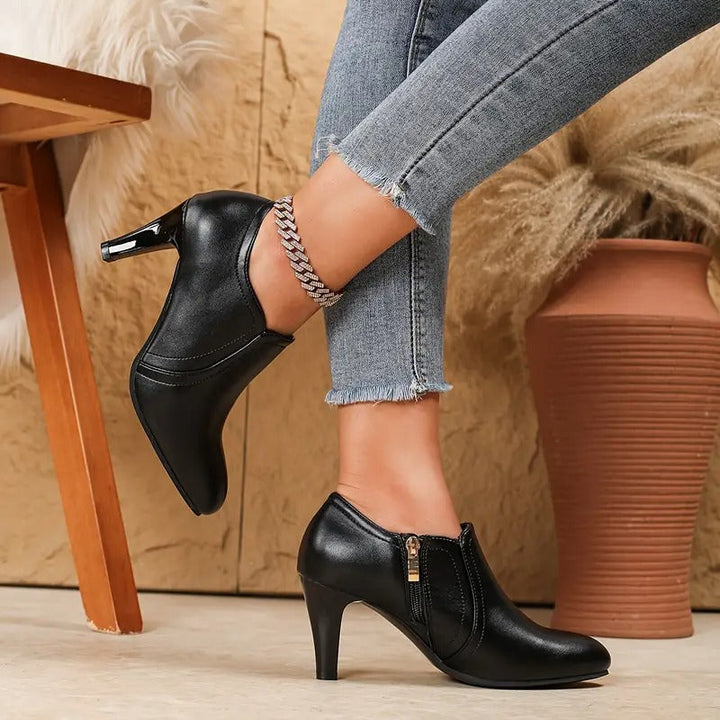 Eloise | Leather Orthopedic Booties (Premium Edition)