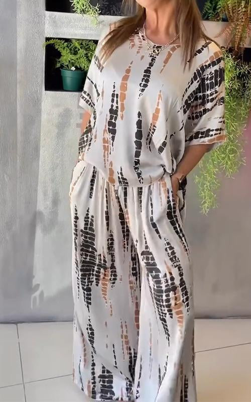 Marie | Casual Printed Set